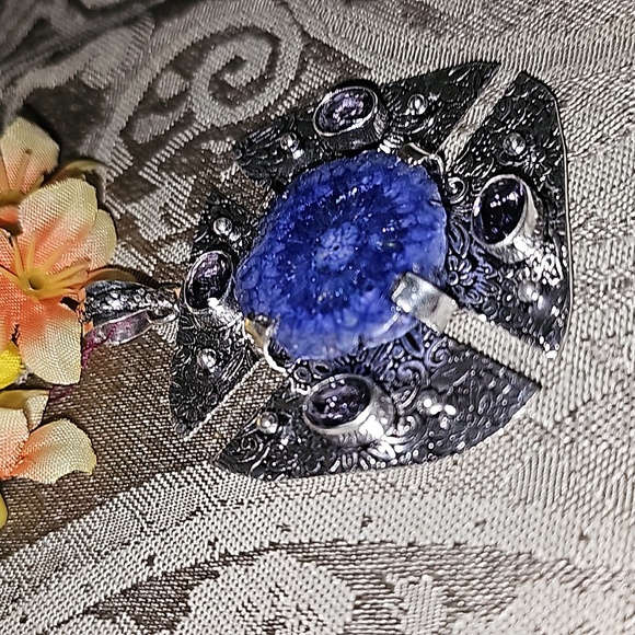 New Solar Quartz Iron Cross Pendant ✝️ Maltese - Picture 3 of 8